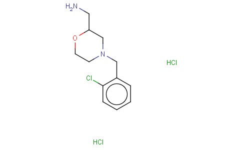 C-[4-(2-CHLORO-BENZYL)-MORPHOLIN-2-YL]-METHYLAMINE 2HCL SALT
